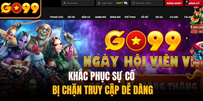 Khắc phục sự cố bị chặn truy cập dễ dàng