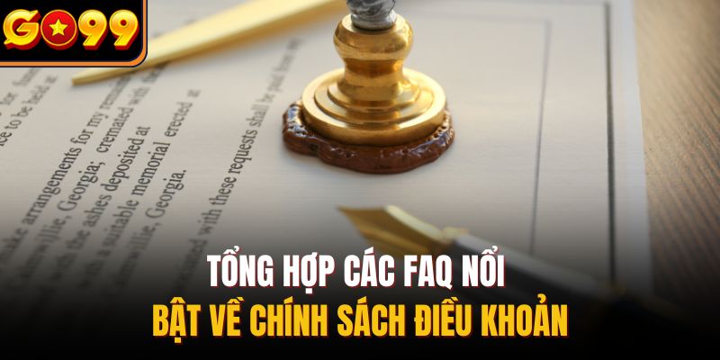 Tổng hợp các FAQ nổi bật về chính sách điều khoản
